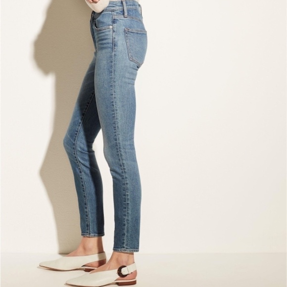 NWT Vince 5 pockets Skinny Jeans Medium Wash - Picture 2 of 11